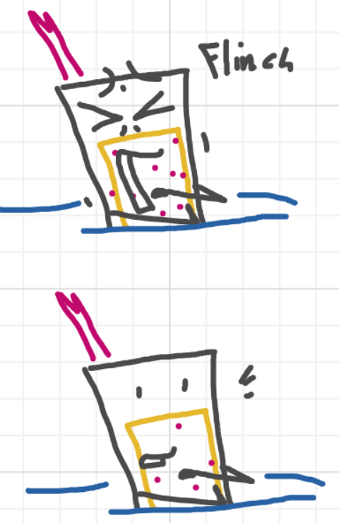 A panel from Ready Oar Knot, episode three of the Board Boards object show by Furretwalk/WalkingFurret.